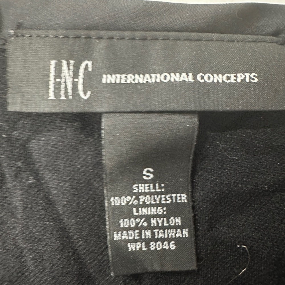 INC International Concepts black and white floral tank size small - Picture 2 of 3